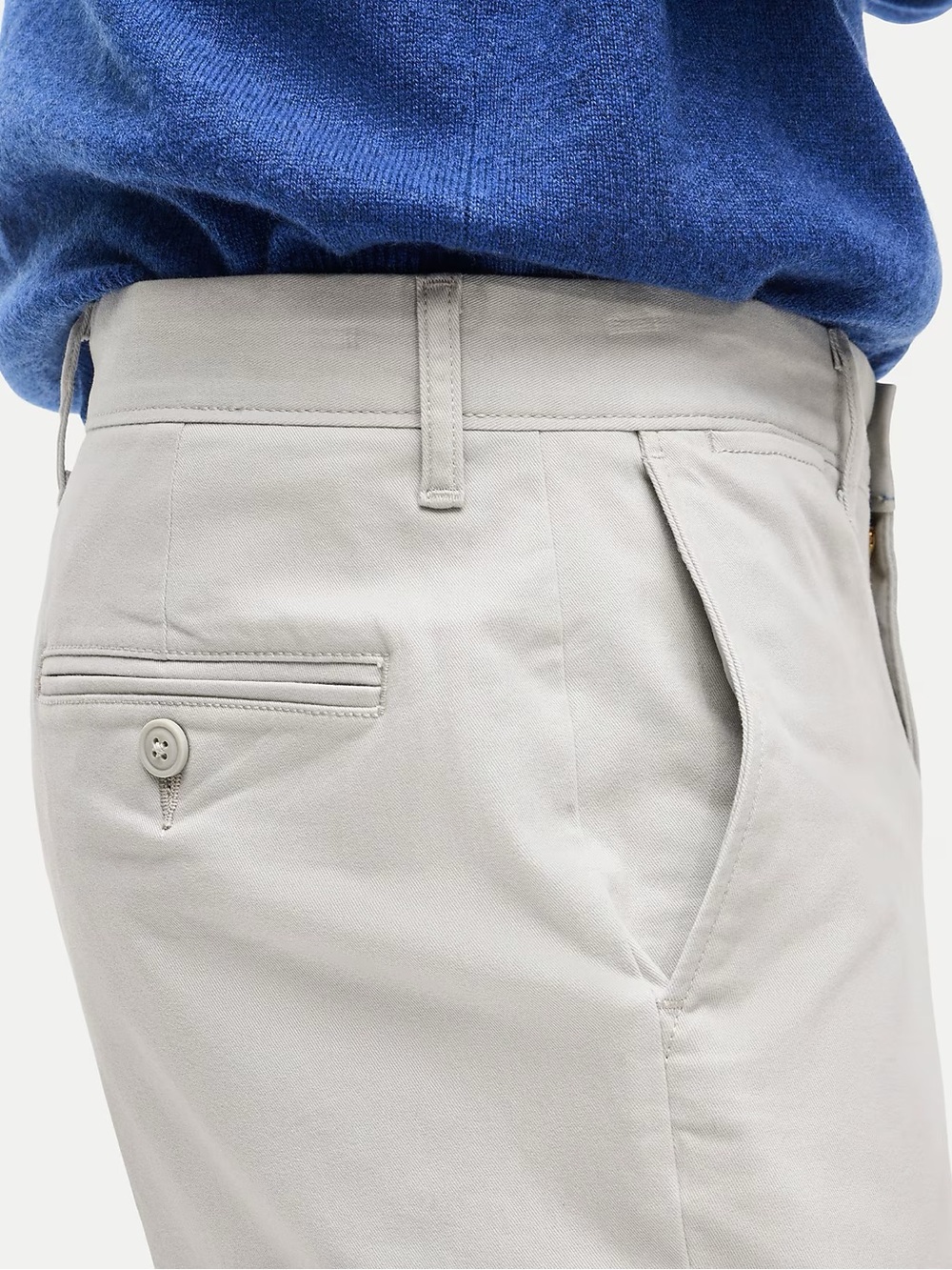 J. Crew 770M Straight-fit stretch chino pant in Jet Gray Size 36 $98 AR886 - Picture 4 of 9
